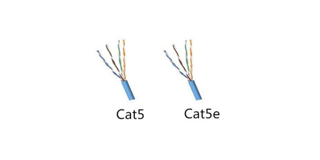 کابل شبکه Cat5 و تفاوت آن با کابل Cat5e