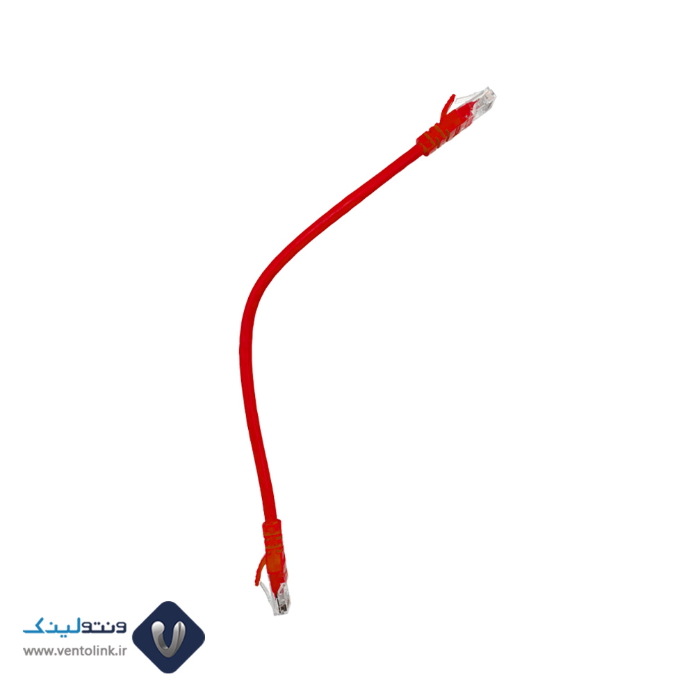 لیست قیمت پچ کورد لگراند 0.3 متری Cat6 UTP قرمز PVC