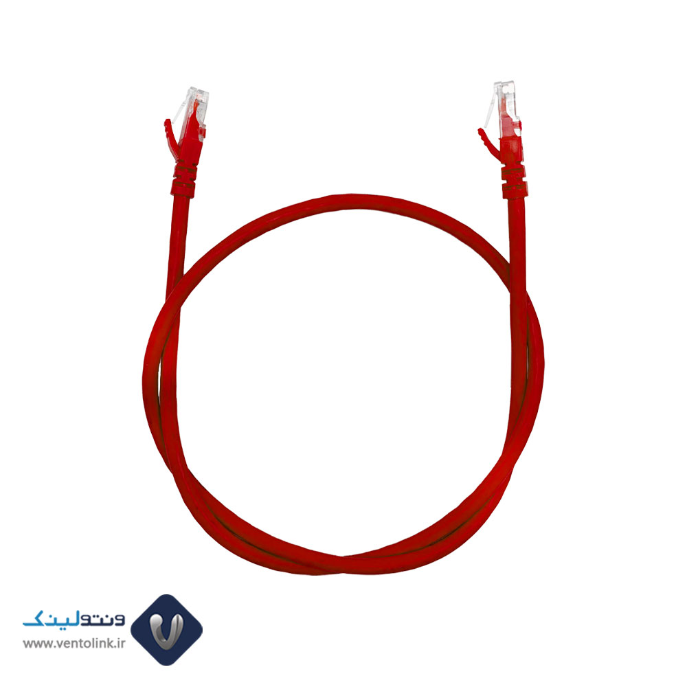 لیست قیمت پچ کورد لگراند 1 متری Cat6 UTP قرمز PVC
