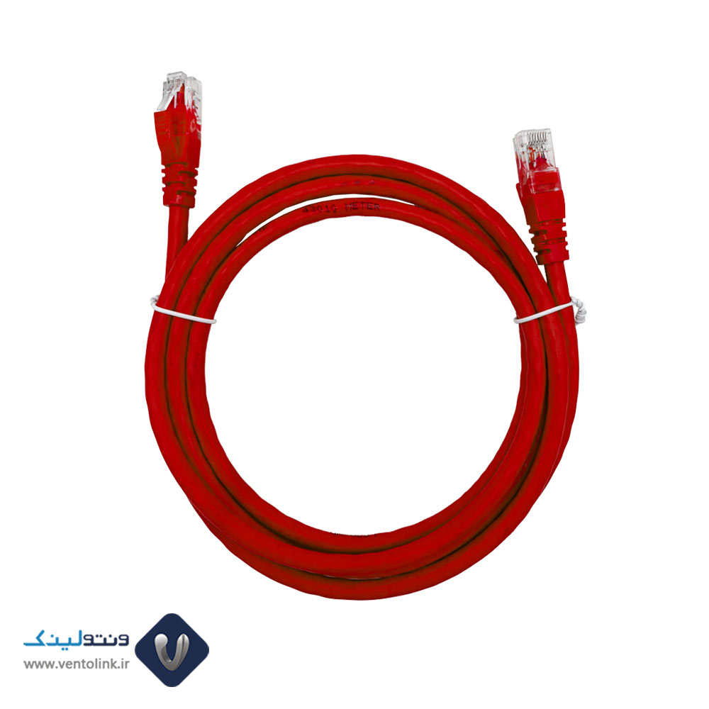 لیست قیمت پچ کورد لگراند 2 متری Cat6 UTP قرمز PVC
