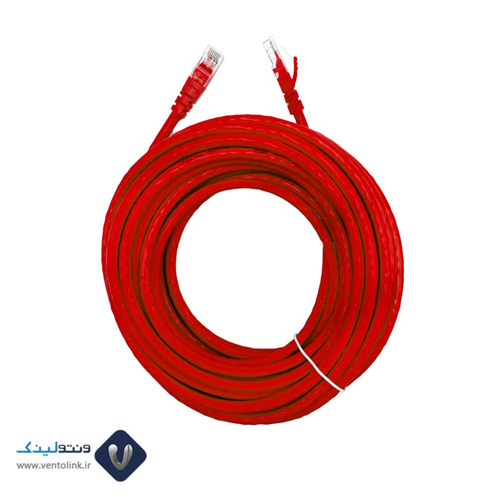 لیست قیمت پچ کورد لگراند 10 متری Cat6 UTP قرمز PVC