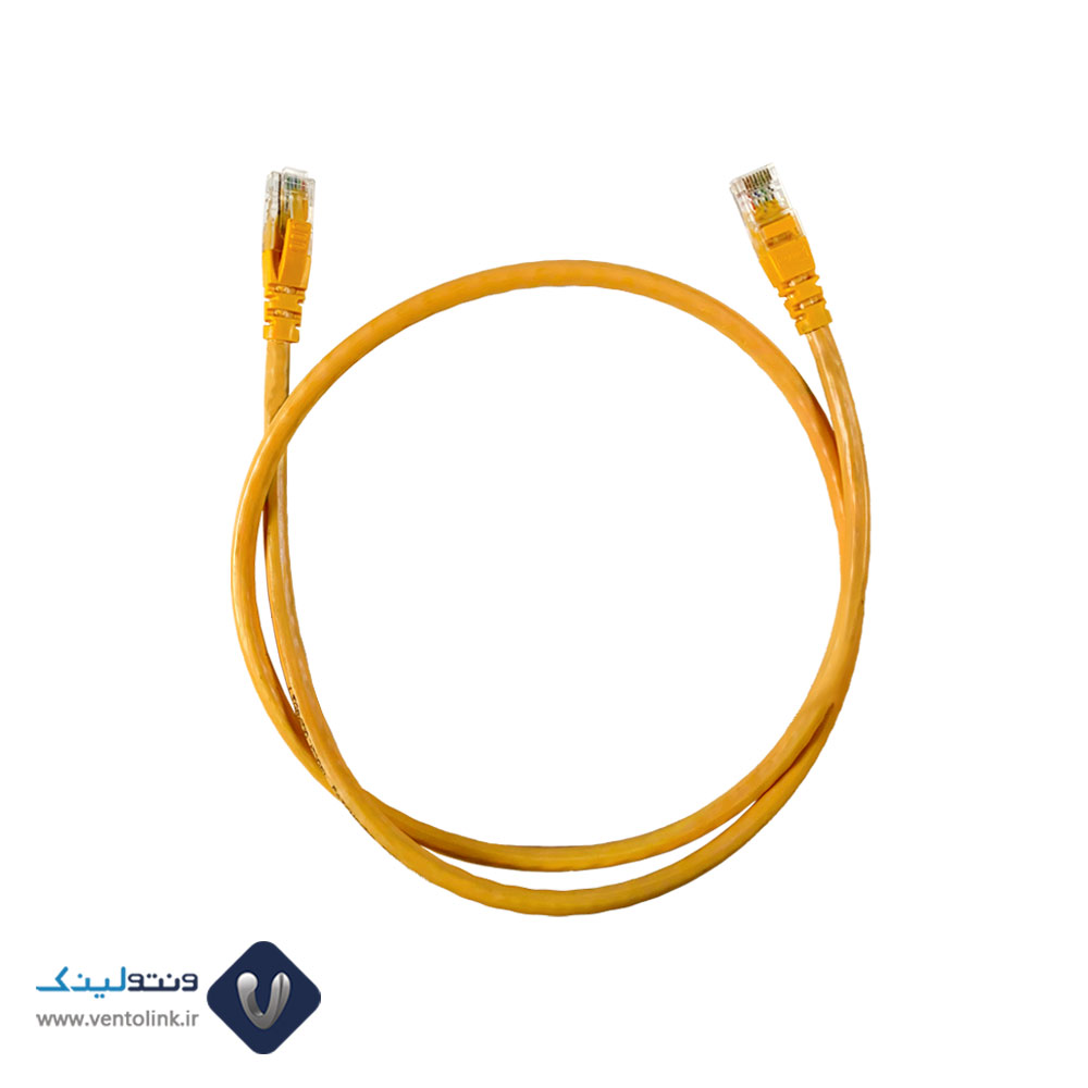 لیست قیمت پچ کورد لگراند 1 متری Cat6 UTP زرد PVC
