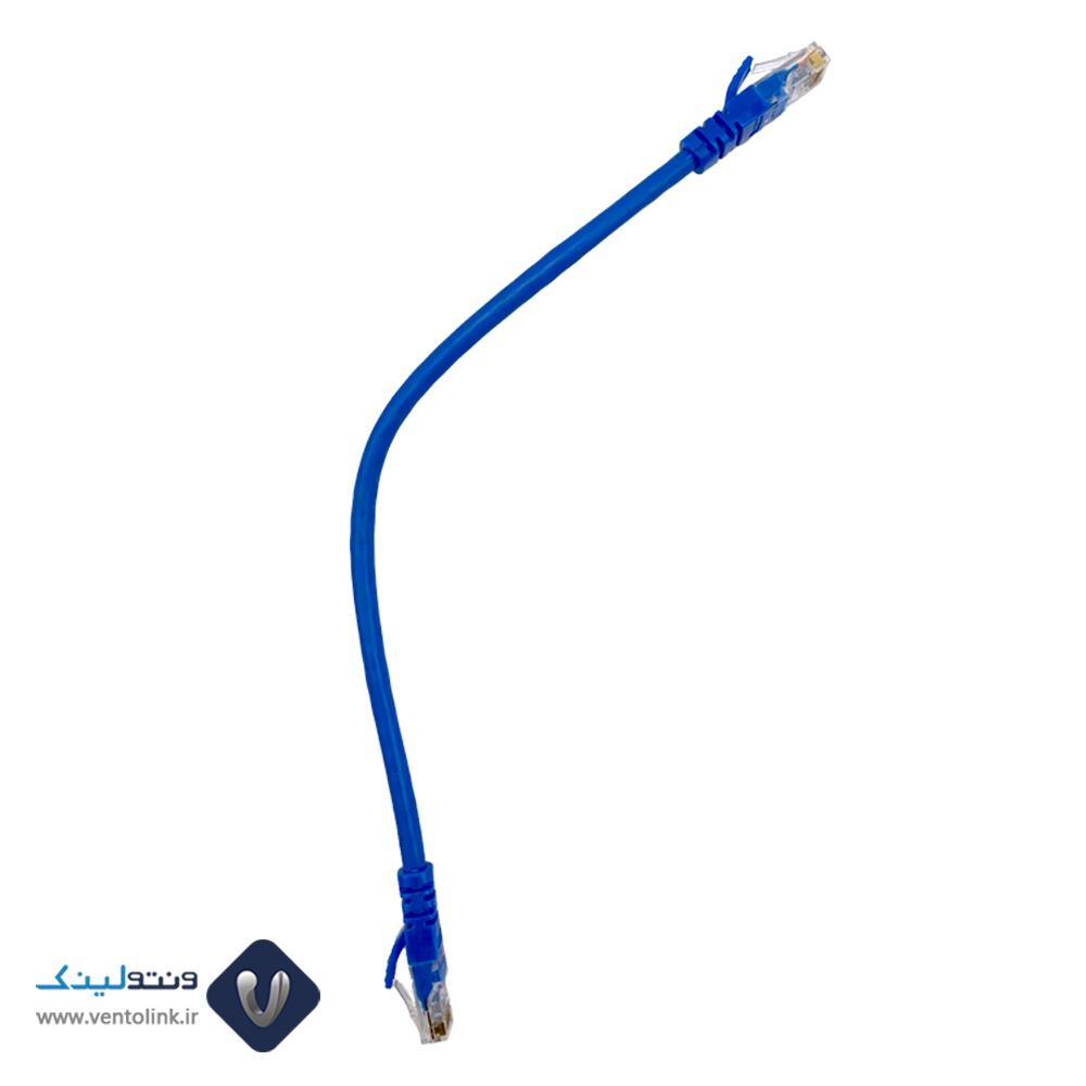 لیست قیمت پچ کورد لگراند 0.3 متری Cat6 UTP آبی PVC
