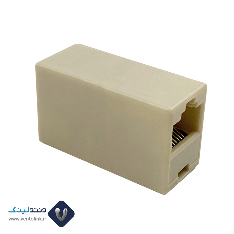 برل شبکه ونتولینک Cat6 UTP یک به یک سفید