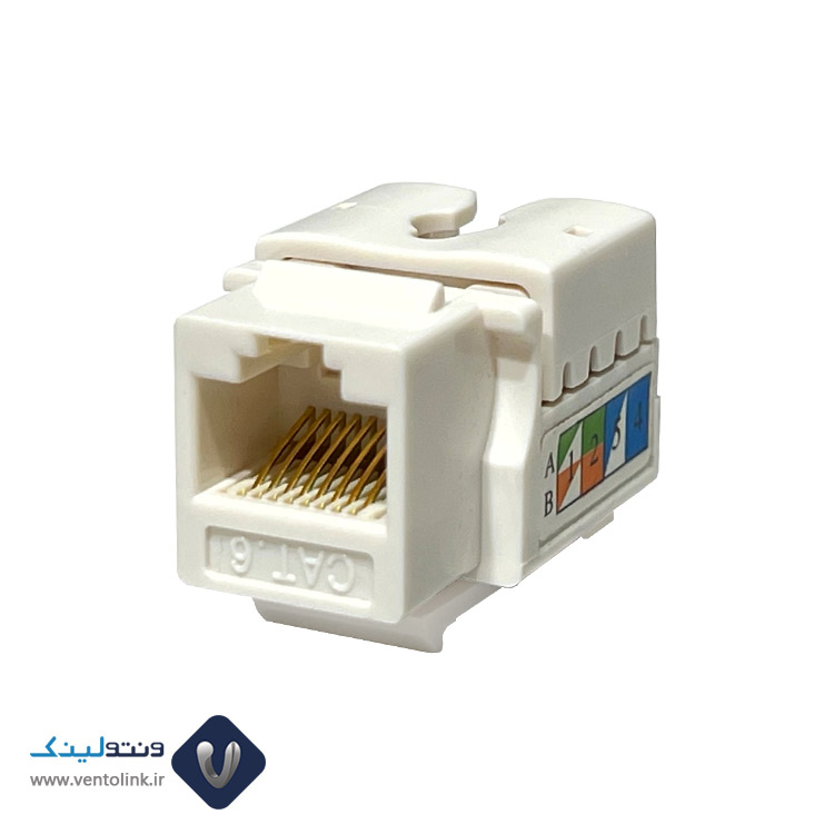 کیستون شبکه Cat6 UTP باگ - BUG