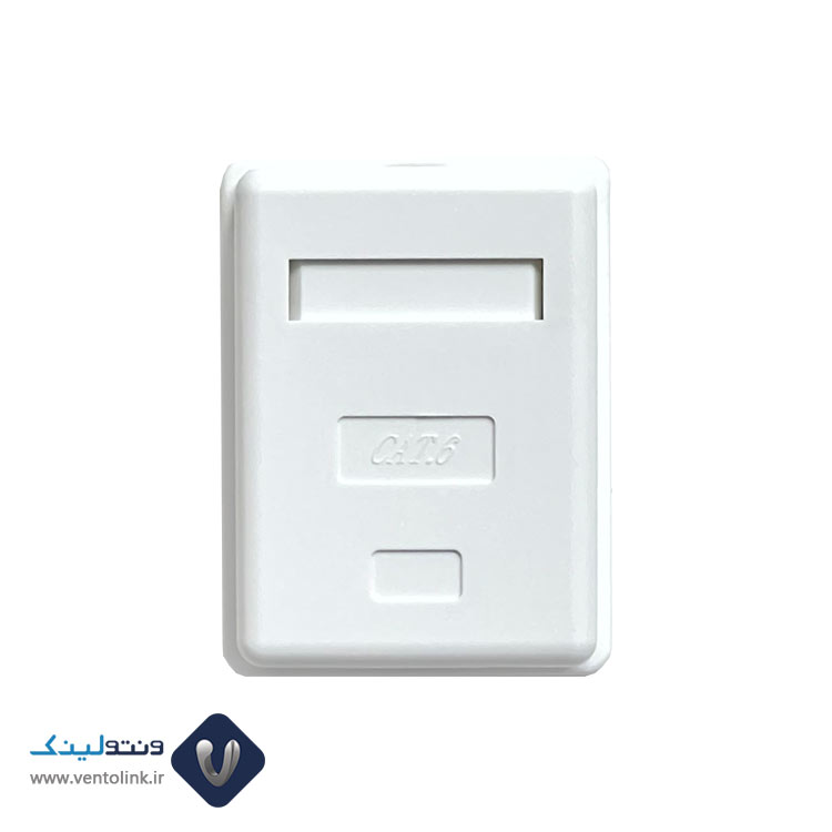 کیستون باکس تک پورت Cat6 شیلد دار STP ونتولینک