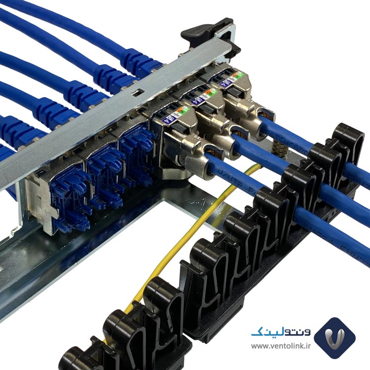 خرید پچ پنل لگراند 24 پورت Cat6 SFTP با کیستون