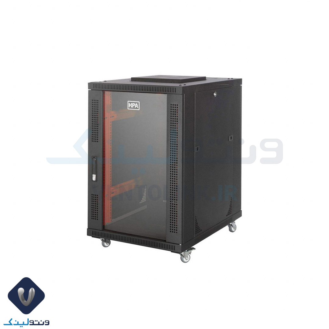 لیست قیمت رک ایستاده 17 یونیت HPA عمق 100 سانتی‌متری