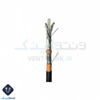کابل شبکه Cat6 SFTP outdoor روکش PVC + PE تست چنل حلقه چوبی 305 تولید ایران