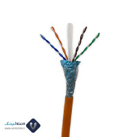 کابل شبکه نگزنس Cat6 SFTP تمام مس بدون تست فلوک روکش PVC حلقه 500 متری